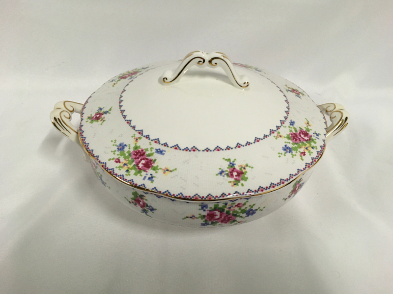 Royal Albert Petit point Covered Veg Bowl