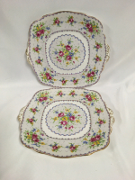 Royal Albert Petit Point Cake Plates