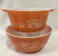Pyrex Autumn Harvest Wheat Bowls