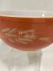 Pyrex Autumn Harvest Wheat Bowls - 6