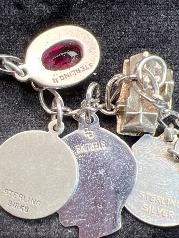 Ag Sterling Silver Vintage Chain Charm main image 0