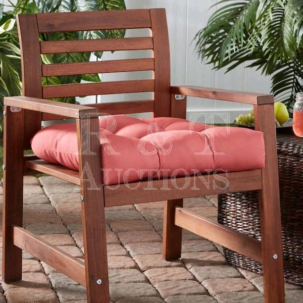 2 New Greendale Home Fashions Outdoor Seat Cushions.