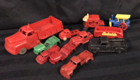 Assorted Vintage Plastic Trucks