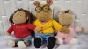 11 Plush / Stuffed Dolls From Arthur Cartoon - 3