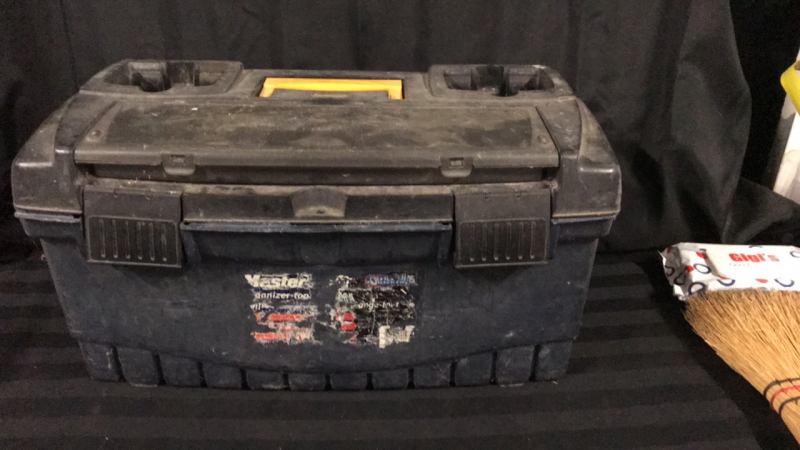 Large Tool Box & Assorted Tools