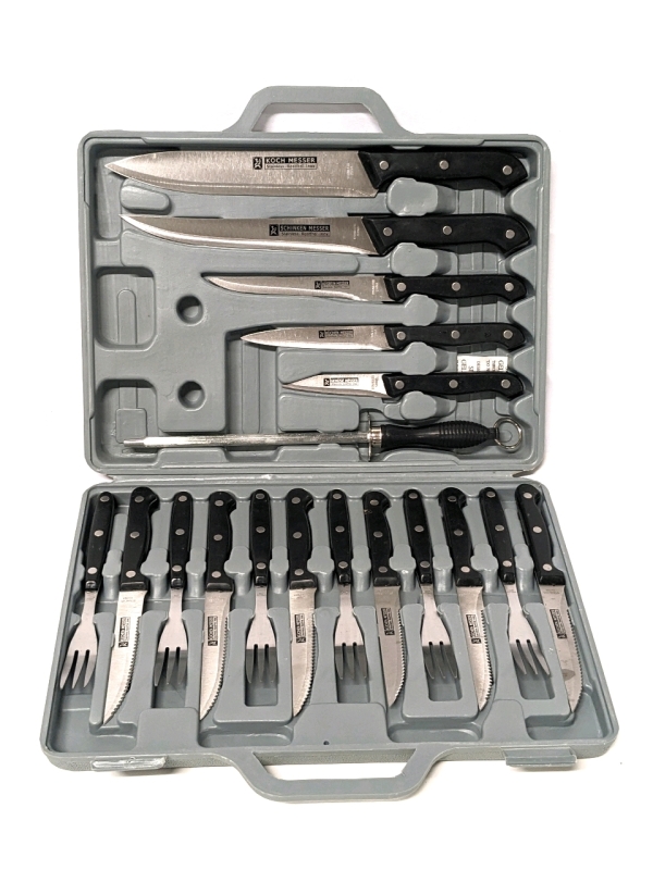 19 Piece Stainless Steel Knife Set - Gourmet Traditions / Kuchen Messer