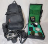 PENTAX ME Super 35mm Camera w/55mm Auto Zoom Lens plus Lots of Extras