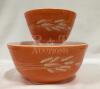 Pyrex Autumn Harvest Wheat Bowls