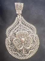 Turkey 925 signed Spectacular dimensional Pendant