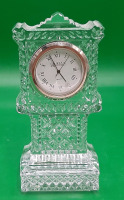 Vintage Galway Irish Crystal Desk Clock