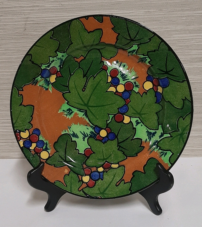 Antique Royal Doulton Leaves and Berries Plate c1920