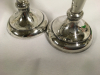 Pair English Sterling Silver Bud Vases - 4