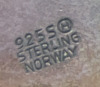 Norway 925 Modernist 1950’s 1950 Brooch - 5