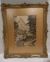 Vintage Watercolour by Listed Hamilton Artist Thomas Harrison Wilkinsen