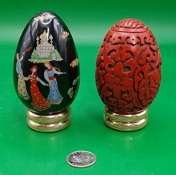 Vintage Franklin Mint Collectible Eggs