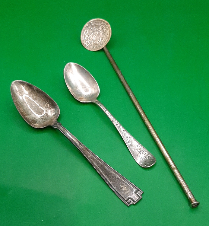 Vintage Sterling Silver Spoons