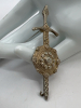 Sterling Glasgow 1957 Sword Shield Pin - 4