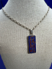 925 Sterling Enamel Pendant on Chain - 3