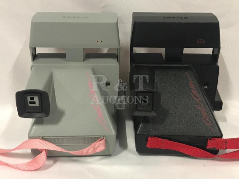 2 Polaroid Cool Cam 600 Red & Pink