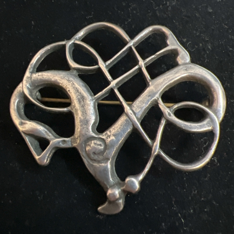 Vintage David Anderson 925 Sterling Brooch