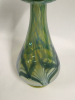 iridescent Pulled Feather Glass Vase - 4