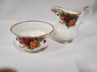 Royal Albert OCR Creamer & Sugar Bowl