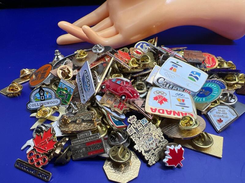 380 Grams + Bag unsorted Pins