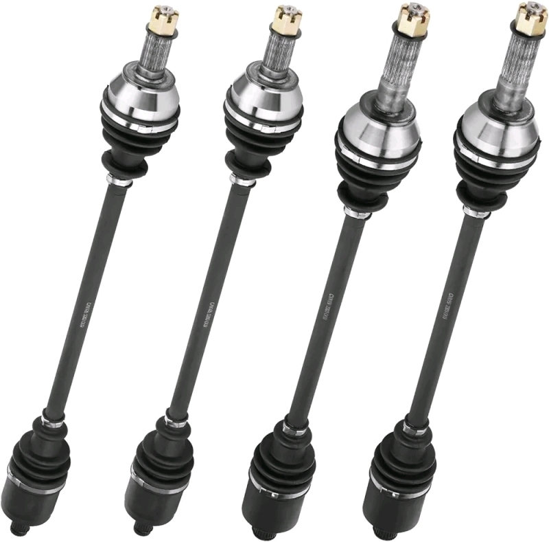 New Front and Rear Left and Right ATV CV Axle Drive shaft Assembly Set for 2011-2014 Polaris RZR 900, RZR XP 900 - Full Set