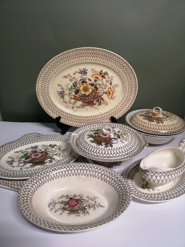 Vintage Myott, Son & Co. Serving Dishes - Bonnie Dundee