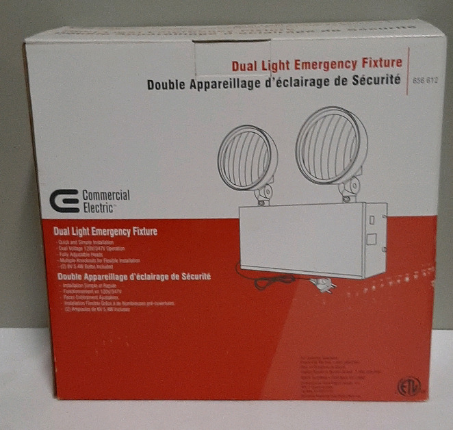 Commercial Electric Light Emergence Fixture