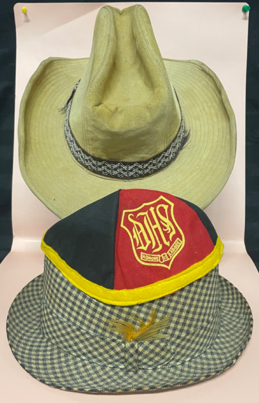 Three Vintage Unique Hats