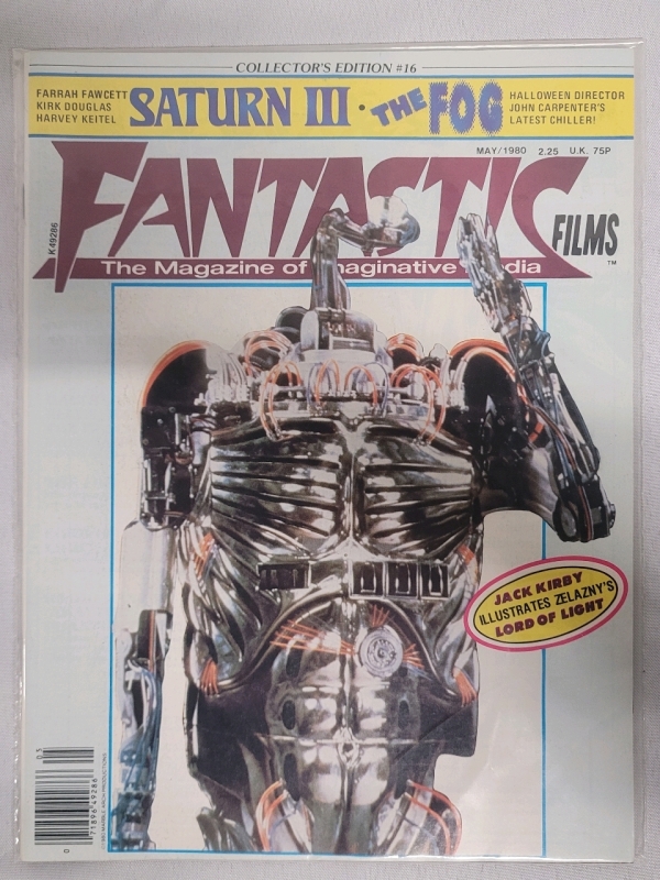 Vintage Fantastic Films and Other Imaginative Media Magazine in Plastic Sleeve