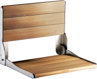 New Moen Walmount Teak Shower Chair