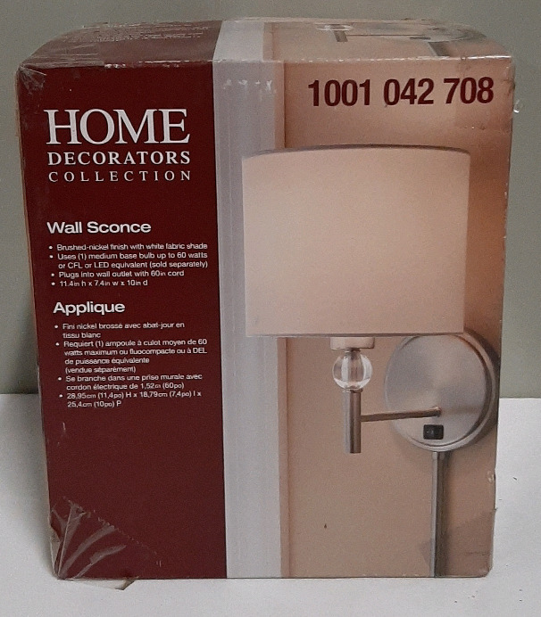 Home Decorations Collection Wall Sconce #1001 042 708