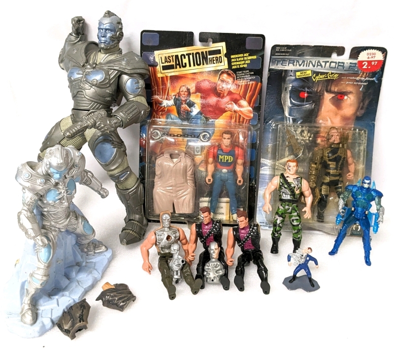 Vintage Arnold Schwarzenegger-Adjacent Action Figures +