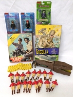Vintage Godzilla, Chips, The Osbournes, The Rocketeer +