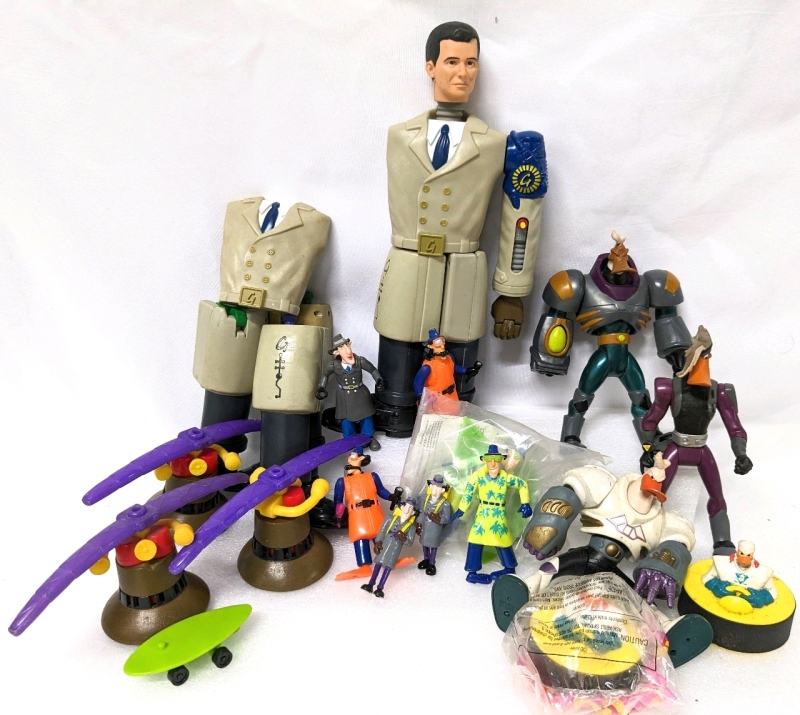 Vintage Inspector Gadget (Movie & Show) + The Mighty Ducks