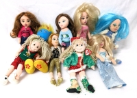 Assortment of TY Girlz Dolls & Tweenie Most are 13"