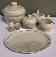 Vintage ROYAL DOULTON Lambethware Dishes - Florinda Pattern