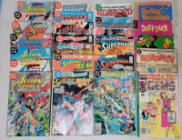 DC Comics Action Comics & Various Superman Comics . All in Various Condition