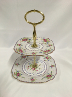 Royal Albert Petit Point Tiered Cake Stand