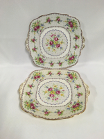 Royal Albert Petit Point Cake Plates