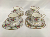 Royal Albert Petit Point 4 Trios