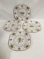 Royal Albert Petit Point 4 Salad Plates LOT II