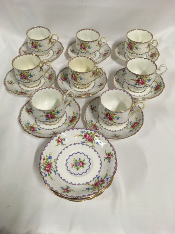 Royal Albert Petit Point Cups and Saucers