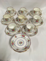 Royal Albert Petit Point Cups and Saucers