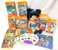 Vintage Video Buddy System with VHS & Big Comfy Couch's Molly Doll