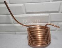 Copper Heating / Cooling Coil , 6.5mm diameter - New