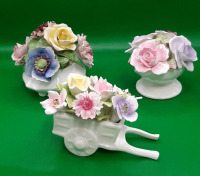 Vintage Coalport Radnor and Royale Stratford Posies