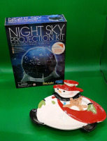 Nite Sky Projection Kit and a Snowman Christmas Plate